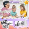 Instant Print Kids Camera - 1080P Selfie Digital Camera, Portable