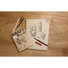 Clairefontaine 96545C Kraft Paper Pad Glued, Ideal for Dry Techniques,