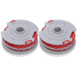 zCloud Flymo strimmer spool,flymo strimmer wire Replace of FLY021,strimmer spool replacement,Compatible with Flymo Power/Mini/Trim Grass Trimmer,2PCS Standard 1.5mm 36ft Lawn Mower Replacement Spool