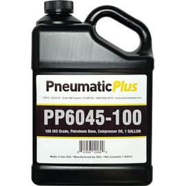 Premium 4000 Hour Compressor Oil for Rotary Screw & Piston Compressor, Semi-Synthetic, ISO-100 (1 Gallon)