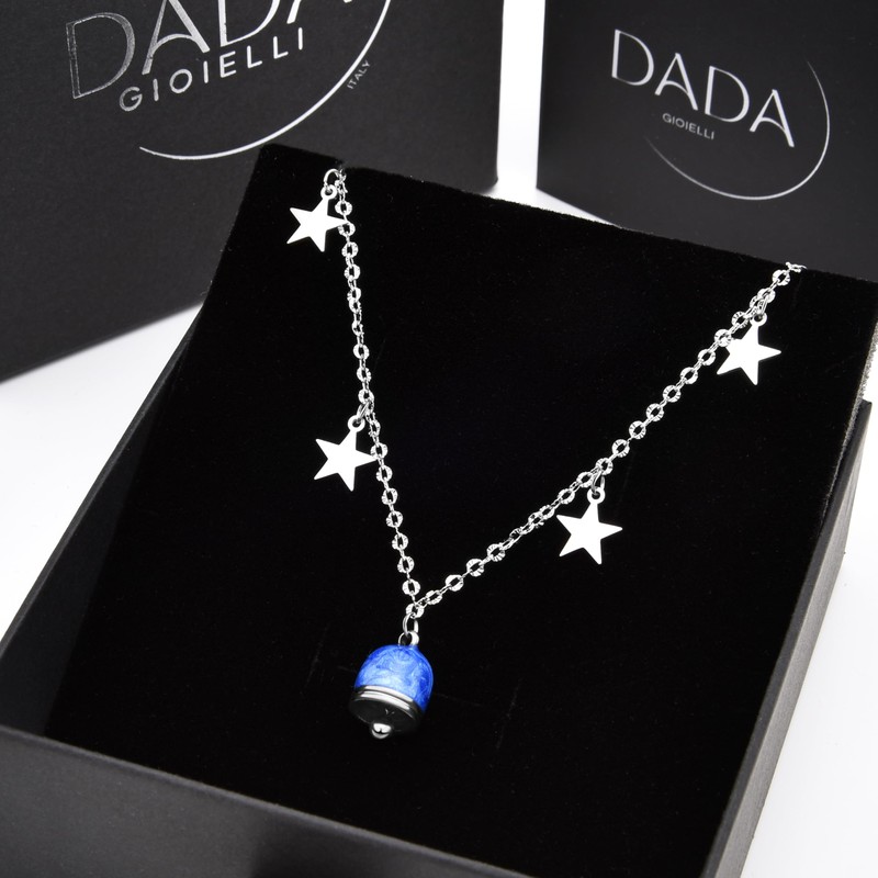Dada Gioielli - Campanella Capri Pearl Enamel Women's Necklace with