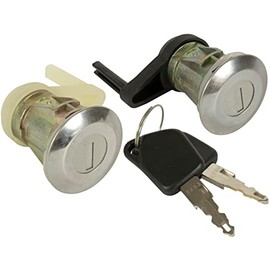 Taros Trade DR165371 Door Lock Cylinder Set, Silver, Keys, Modern, Lock, Lock Cylinder, Car Doors, Peugeot 206 / 206+