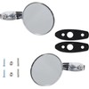 Prefer Warehouse Pair(2) Chrome Polished Outside Exterior Rearview Door Mirrors