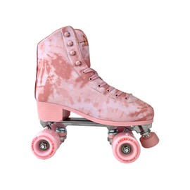 A American Athletic Roller Skate- Georgia Peach Quad Roller Skate, Women Size 7, Pink