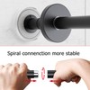 SIKAIQI Stretchable 304 Stainless L Shaped Bathroom Bathtub Corner Shower