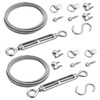 Supkiir 2 Pack Anti-Sag Gate Kits for Wood Fence, Durable