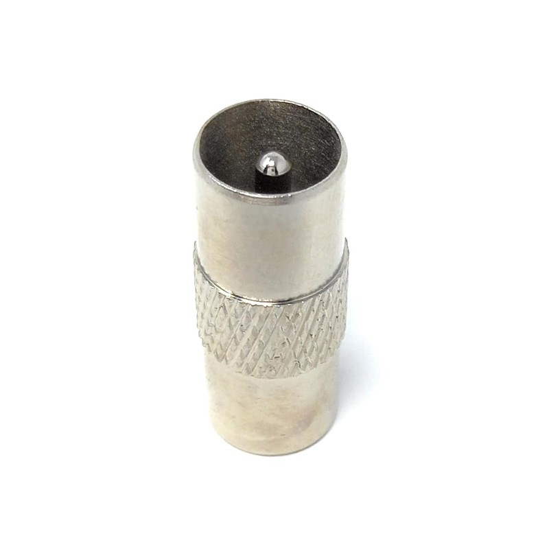 DRUT 1pcs. Male to Male TV Aerial Coaxial Coupler, RF