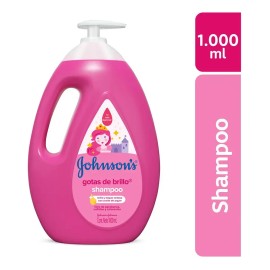 Shampoo Johnson's Baby Gotas De Brillo 1l