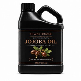 Jojoba Oil, 100% Pure, Cold Pressed, Unrefined, 32 fl oz