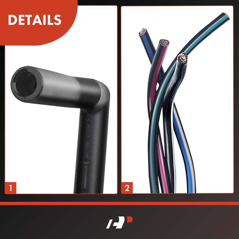 A-Premium Diesel Glow Plug Wiring Harness Compatible with Volkswagen Beetle