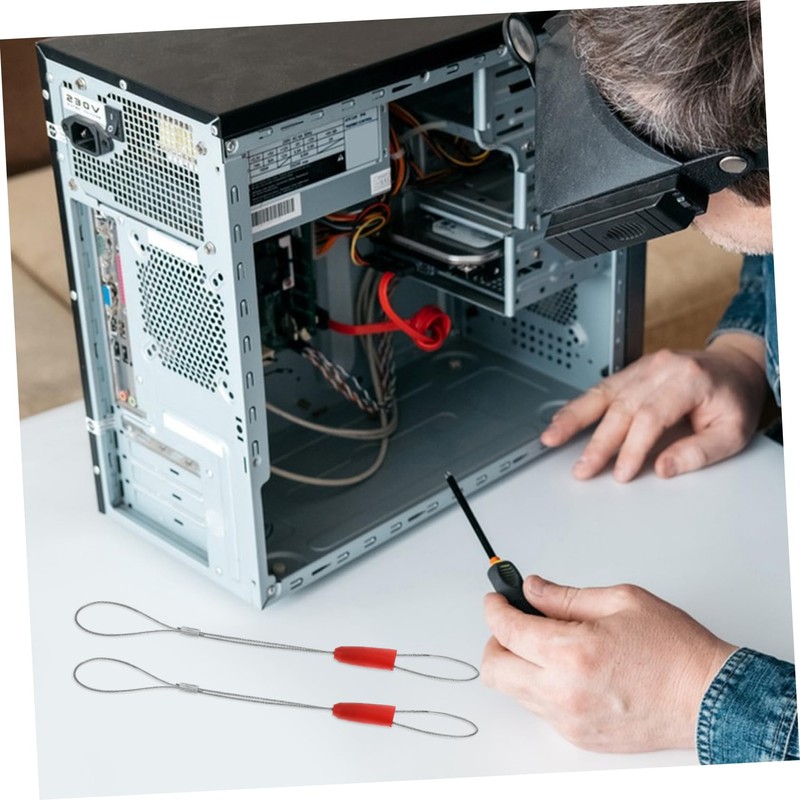 Gatuida 5pcs Cable Traction Puller and Fish Tape Fastener Tool