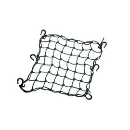 Hihaha 1pcs 40x40cm 49 Holes Motorcycle Luggage Cargo Net Green Durable Material