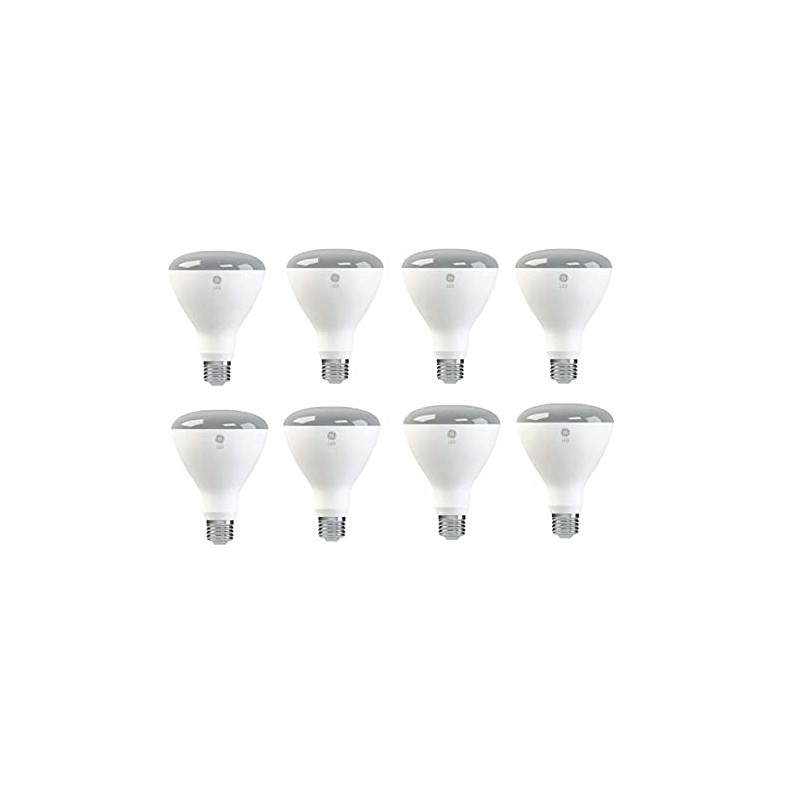 GE LED BR30 Indoor Floodlight Bulb (8 Pack) - Energy