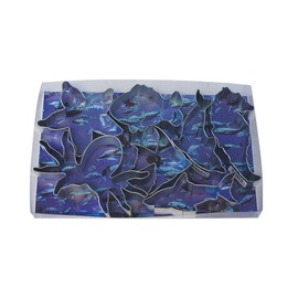 R&M International Aquarium Cookie Cutters, Dolphin, Angelfish, Shark, Seahorse, Starfish, Octopus, Tropical Fish, 7-Piece Set