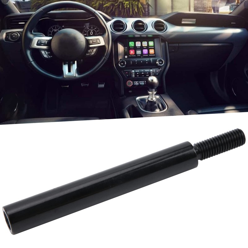 SIXRUN Shift Knob Extension Manual Gear Shifter Extender Lever M10x1.5