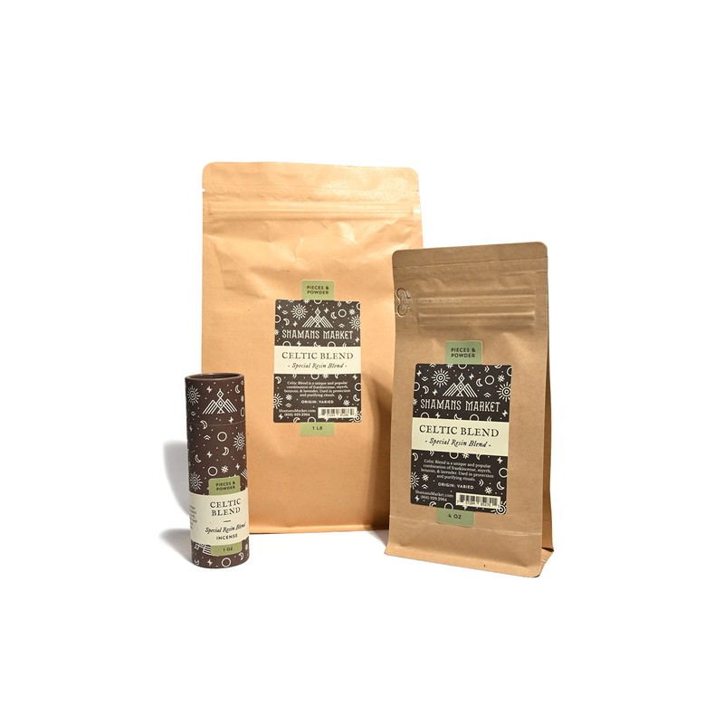 Shamans Market Celtic Blend Resin Incense 1 lb