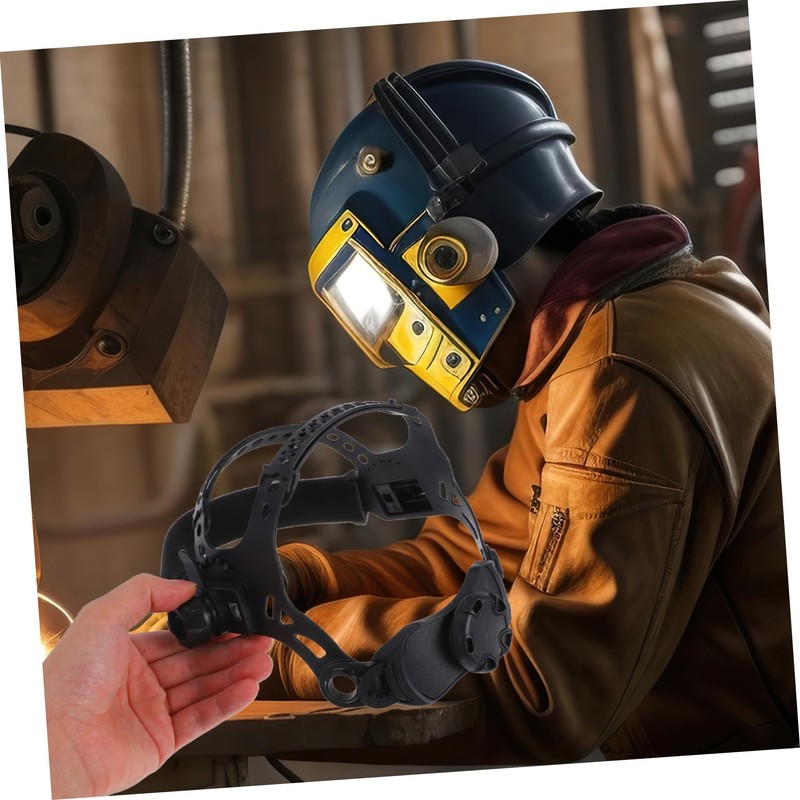 Ciieeo Adjustable Welding Helmet Headgear Strap Comfortable Welding Cap Accessories