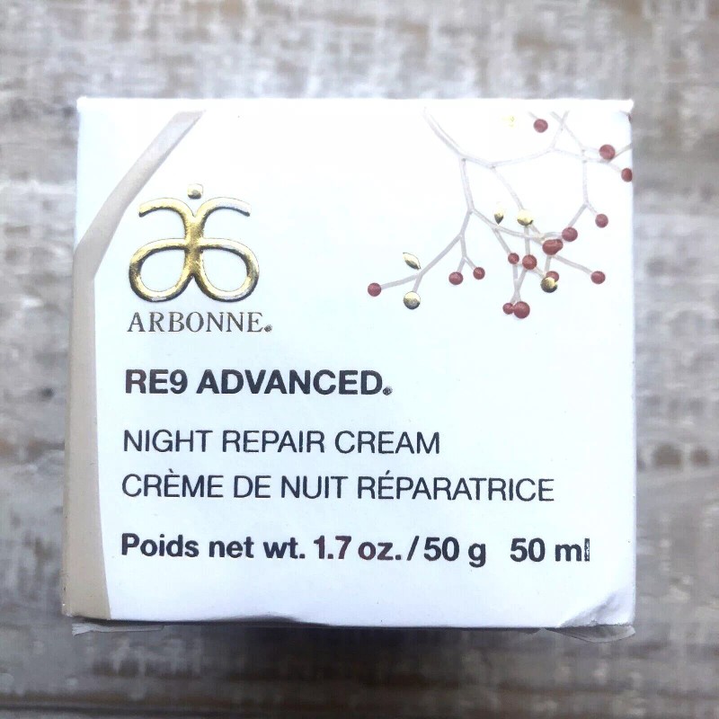 Arbonne RE9 Advanced Night Repair Cream ( 50ml ) Boxed