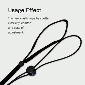 ZBJBinCH Transparent Ventilated Eye Patches 2 PCS Cataract Sur-Gery Recovery Cover Ventilated Patch Gaurd with Tape, Protective Plastic Eye Shield with Adjustable Strap (Black, 1PCS)