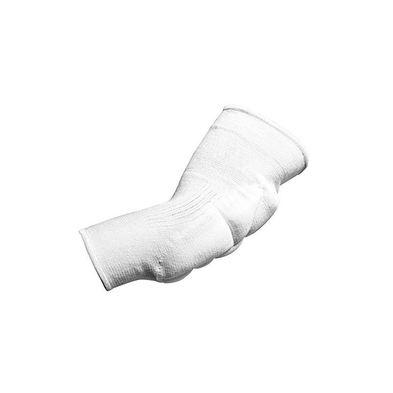HO Soccer Codera Strange White Sporty Elbow Pads, White, M