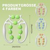 PANYIXUAN Beine Cellulite Roller MassagegeräT, FöRdert Die Durchblutung, Massageroller, Geeignet
