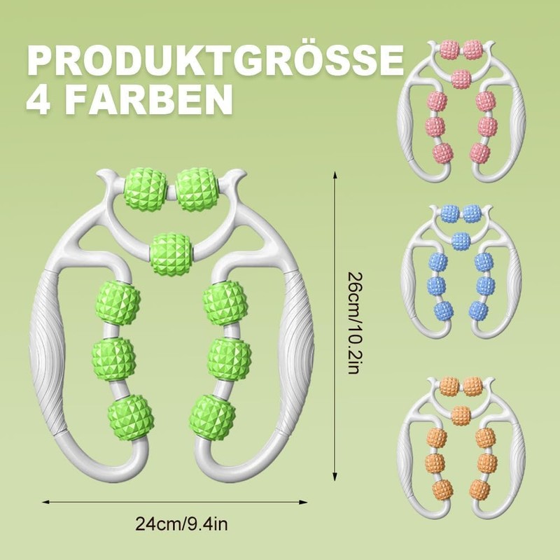 PANYIXUAN Beine Cellulite Roller MassagegeräT, FöRdert Die Durchblutung, Massageroller, Geeignet