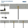 Index Fixing Systems Tala Pack of 100 Studs for Light