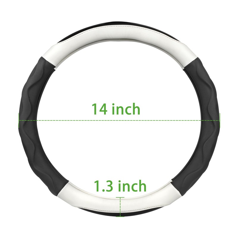 10L0L 14 Inch Golf Cart Steering Wheel Covers for Yamaha,