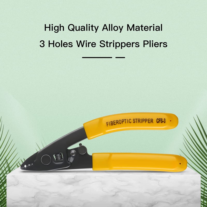 CFS-3 Fiber Optic Stripper 3 Port Hole Fiber Optic Stripping