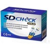 SD CHECK Tiras Reactivas para Medir Glucosa en Sangre Glucómetro