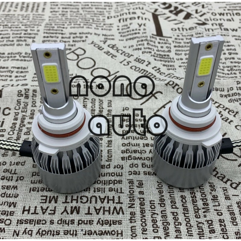 nono-auto 2X 9012 HIR2 LED Headlight Bulb 55W 8000LM Kit