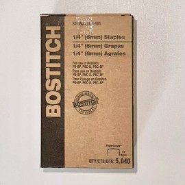 Bostitch Brand New - Bostitch STH50191/4-5M Staples for P6C-8 P6C-8P, JB600 - 5,040/Box