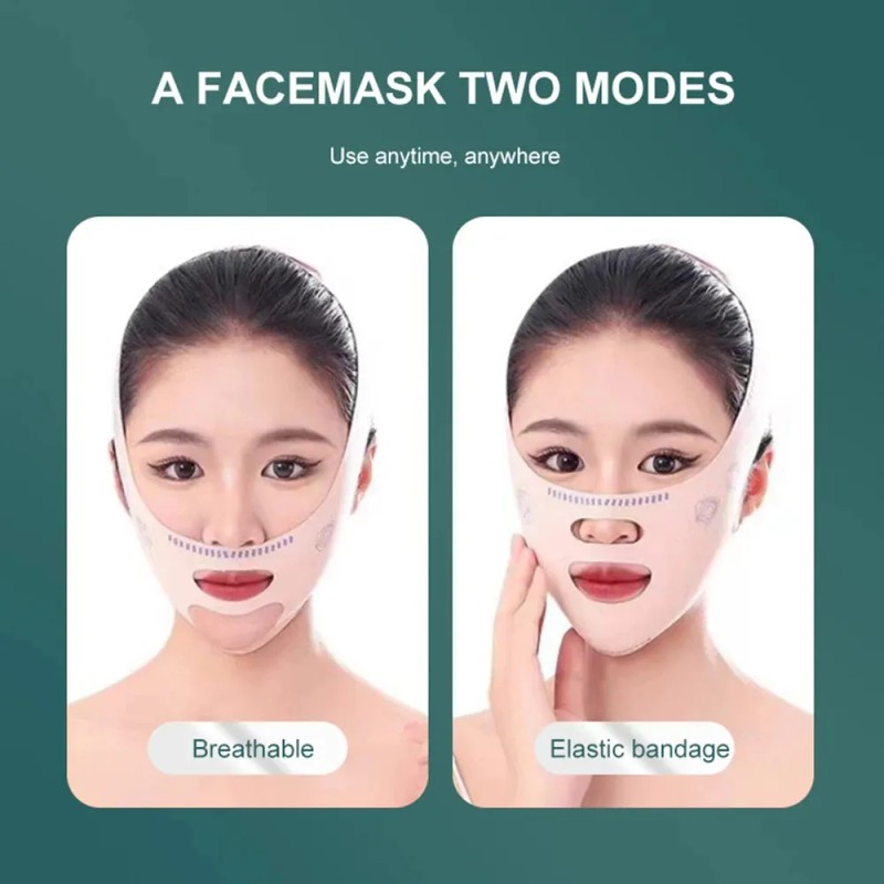 Mascarilla Facial Adelgazante Reduce Papada