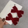 DIY Hair Clip Making Materials / Hair Accessory Components cd114 One Size / Burgundy 200ea