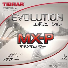 Tibhar Evolution MX-P Rubber Colour 2.2 mm Black Size 2.2 mm Black