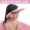 Pack of 1 Shower Cap, Children's Shampoo Cap, Adjustable Baby