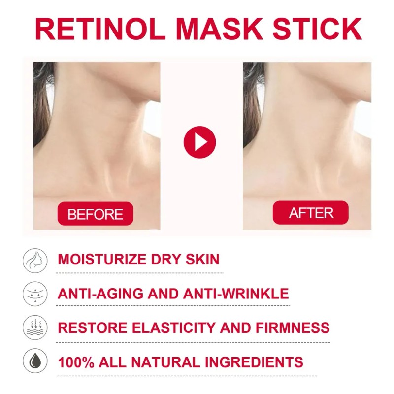 Mascarilla Facial Antiarrugas Con Retinol Eelhoe