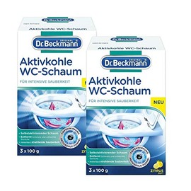 Dr. Beckmann Activated Carbon Toilet Foam, Self-Activating Foam (1 x 300 g) Parent 7791