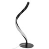 SShaped LED Spiral Table Lamp Reading Light Small Night Light