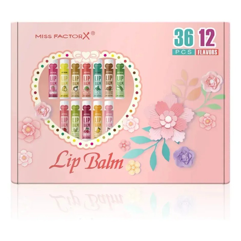 Jh Set De Bálsamo Labial Hidratante De 36 Piezas, 5