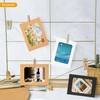 30 Pcs Paper Photo Frames 4"x6", Kraft Cardboard Picture Frames