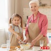 OYV Seamless Dough Whisk, 18/10 Stainless Steel Danish Dough Wisk,
