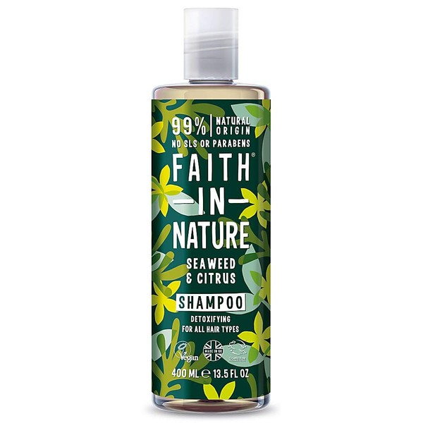FAITH IN NATURE Seaweed Shampoo 400ml (PACK OF 3)