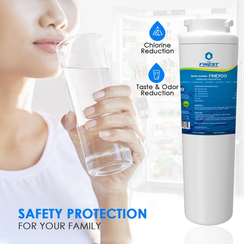 2 X UKF8001 Compatible Water Filter Watermark NSF Approved