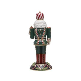 Fitz & Floyd Nutcracker Sugarplum King with Tree, 17 Inch, Multicolor