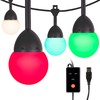 Enbrighten USB-Powered Café String Lights, 24ft, 24, LED, Indoor or