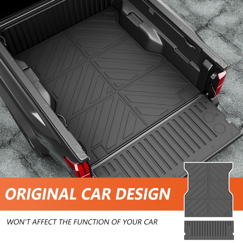 xipoqix 5FT Bed Mat Compatible with 2024 2025 Toyota Tacoma