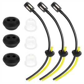 Strimmer Fuel Line, Titan Petrol Strimmer Parts, Fuel Line for Petrol Strimmer, Suitable for Brush Cutter Trimmer Mower Hedge Trimmer, Garden Machine Fitting - Replacement Parts