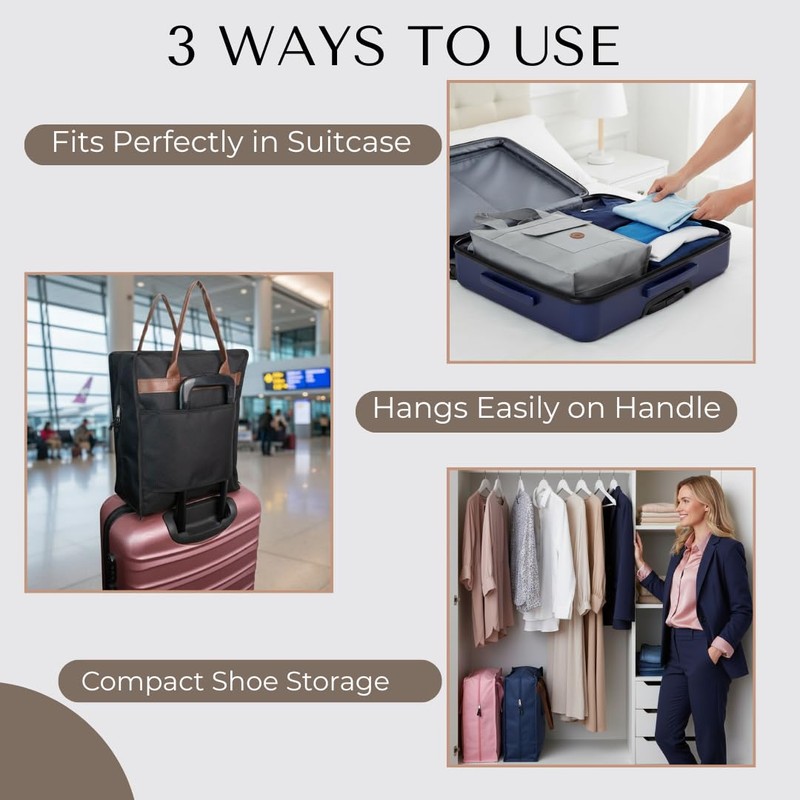 Shoe Bag for Travel, Portable Shoe Organizer, Storage Bag, Shoe