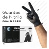 Guantes Nitrilo Concept Negros Talla 100 Unidades
